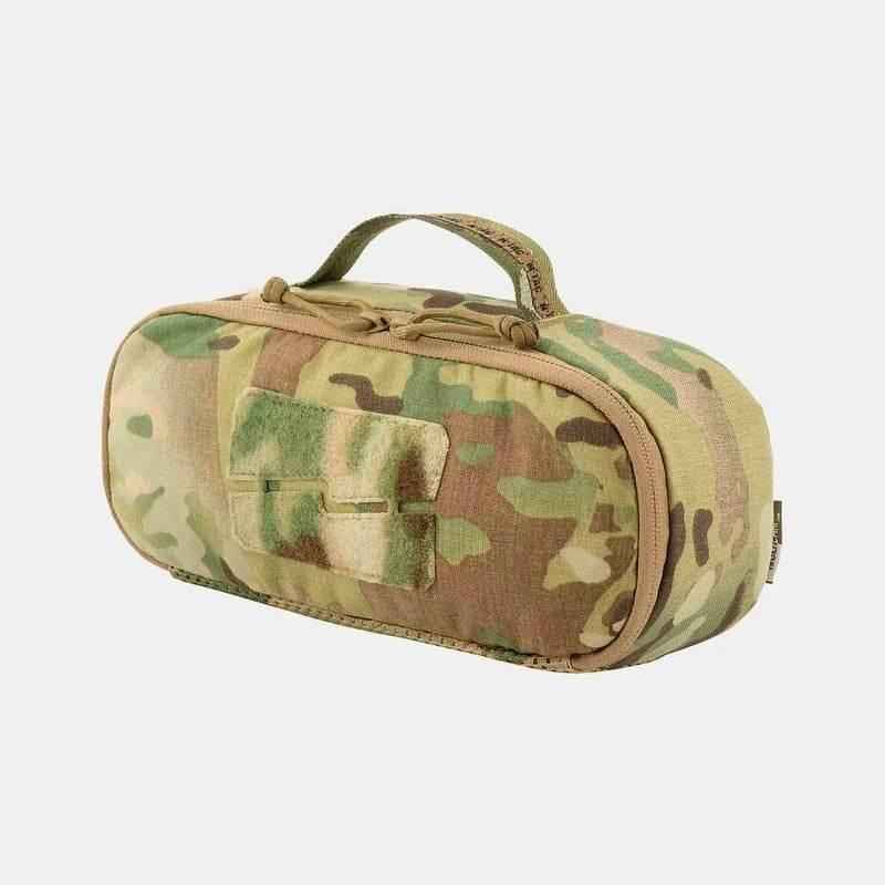 Bolsa táctica Elite M-TAC Multicam, con asa superior y panel frontal acolchado