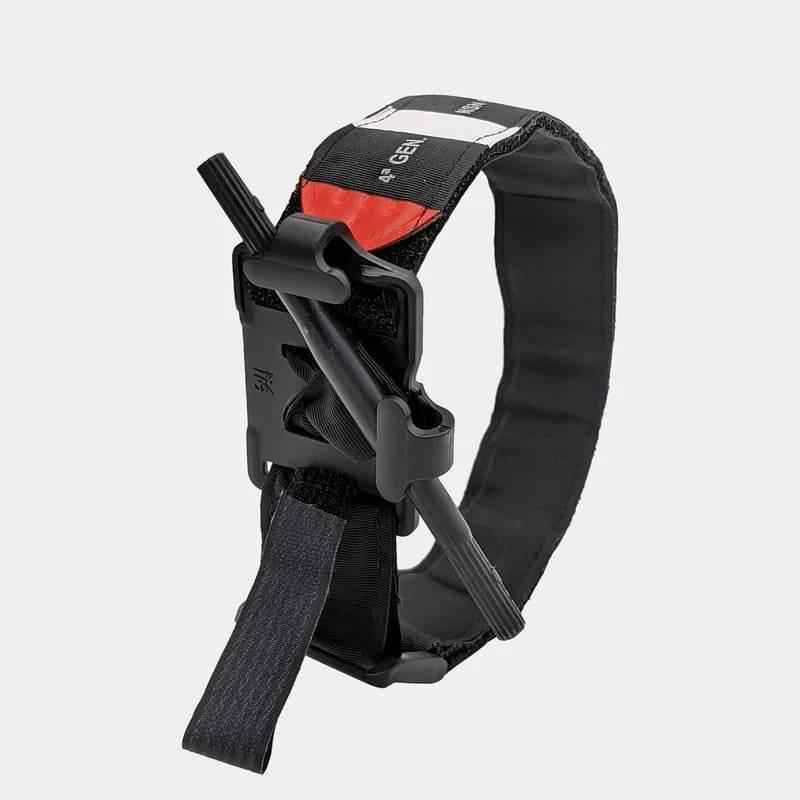 Torniquete de emergencia de 4ª gen. con banda negra y barra giratoria